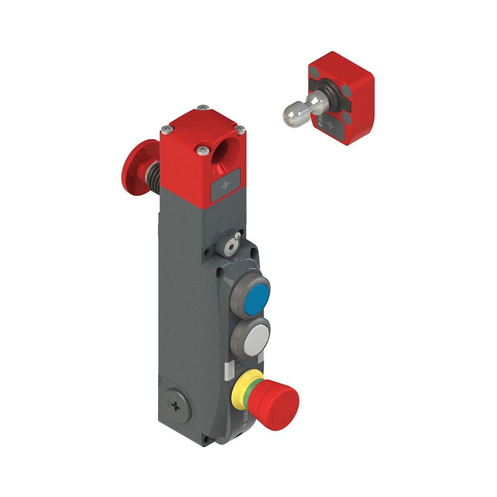 PIZZATO ELETTRICA - Interruttore di sicurezza con blocco serie NG con dispositivi di comando integrati, completo di azionatore