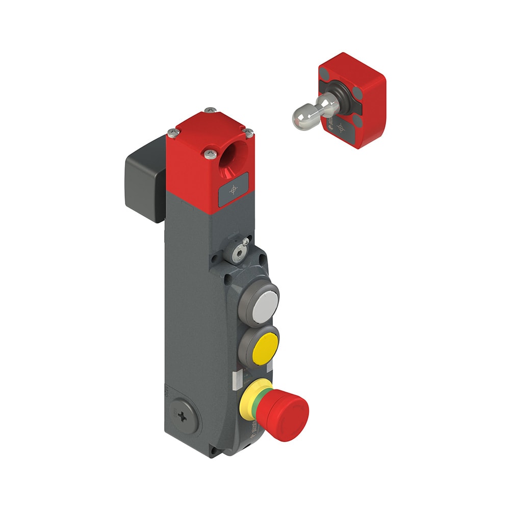 PIZZATO ELETTRICA - Interruttore di sicurezza con blocco serie NG con dispositivi di comando integrati, completo di azionatore
