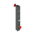 PIZZATO ELETTRICA - Interruttore di sicurezza con blocco serie NS con dispositivi di comando integrati