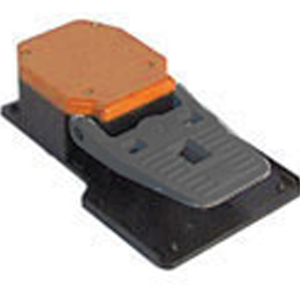 PIZZATO ELETTRICA - Interruttore a pedale singolo senza protezione PA 50200-M2