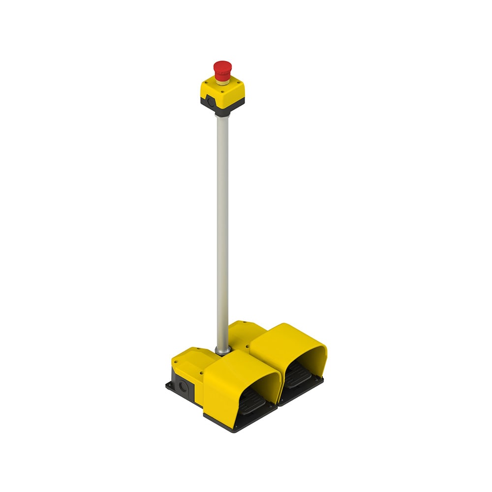 PIZZATO ELETTRICA - Interruttore a pedale multiplo PC 2-147