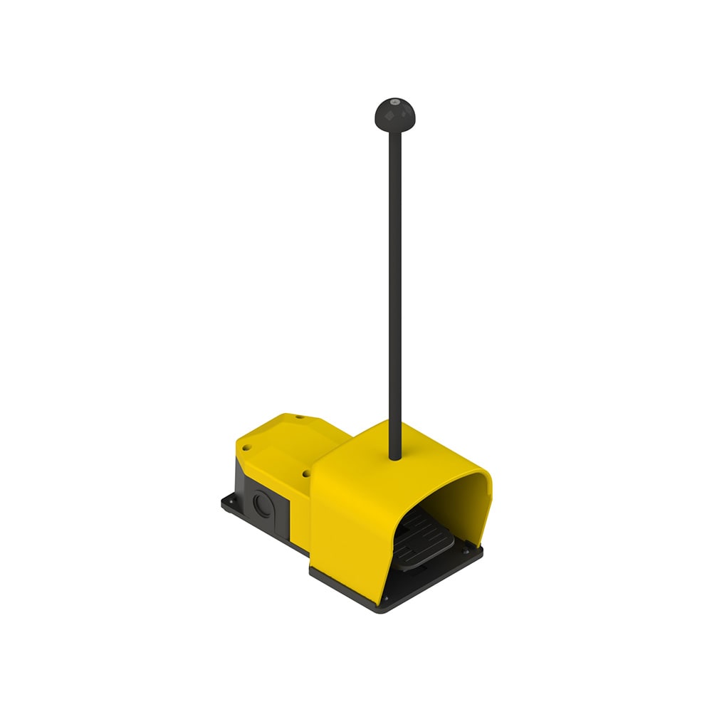 PIZZATO ELETTRICA - Interruttore a pedale singolo con protezione PX 10101-A