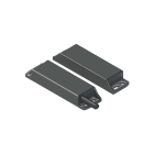 PIZZATO ELETTRICA - Sensore magnetico di sicurezza completo di azionatore SR BD40AN1-B01F