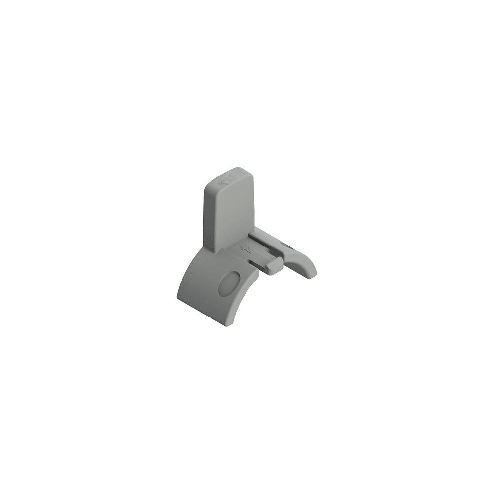 PIZZATO ELETTRICA - Azionatore chiuso grigio per base a 4 posti