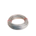 PIZZATO ELETTRICA - Fune in acciaio ottonato rivestita in plastica, ? 3 mm, lunghezza 100 m