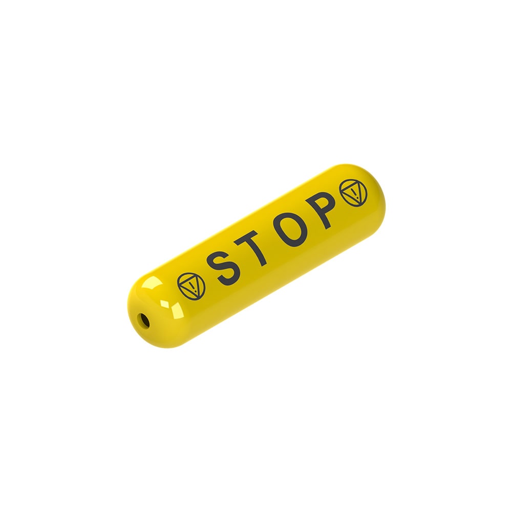 PIZZATO ELETTRICA - Indicatore fune - scritta "STOP"