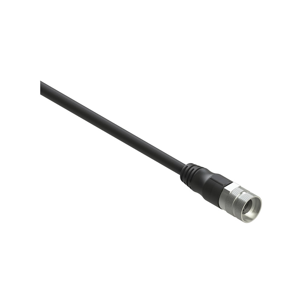 PIZZATO ELETTRICA - Connettore femmina M23 12 poli dritto cablato con cavo 10m, rivestimento in guaina PVC