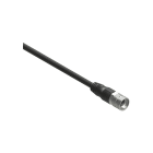 PIZZATO ELETTRICA - Connettore femmina M23 19 poli dritto cablato con cavo 5m, rivestimento in guaina PVC