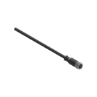 PIZZATO ELETTRICA - Connettore femmina M8 4 poli diritto cablato con cavo 3 m, rivestimento guaina PVC VF CA4PD3K