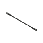 PIZZATO ELETTRICA - Connettore maschio-femmina M12, 8 poli diritto cablato con cavo 3 m VF CA8PD3M-MD