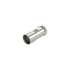 PIZZATO ELETTRICA - Connettore metallico femmina M23 12 poli dritto senza cavo, connessione a crimpare