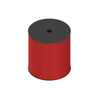 PIZZATO ELETTRICA - Fune acciaio plastificata rossa 400 m VF F05-400