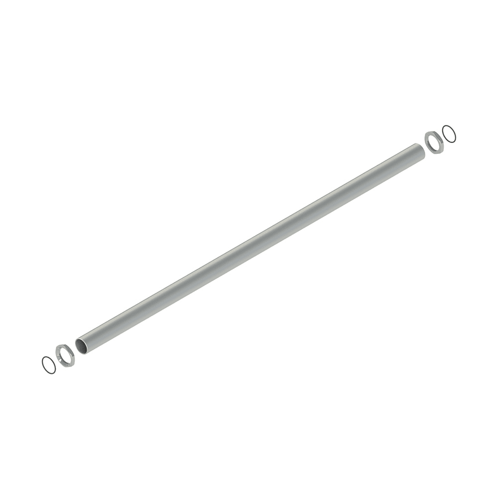 PIZZATO ELETTRICA - Tubo metallico filettato per interruttore a pedale, L=740 mm