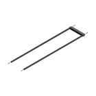 PIZZATO ELETTRICA - Kit doppia asta di trasporto, L=660 mm
