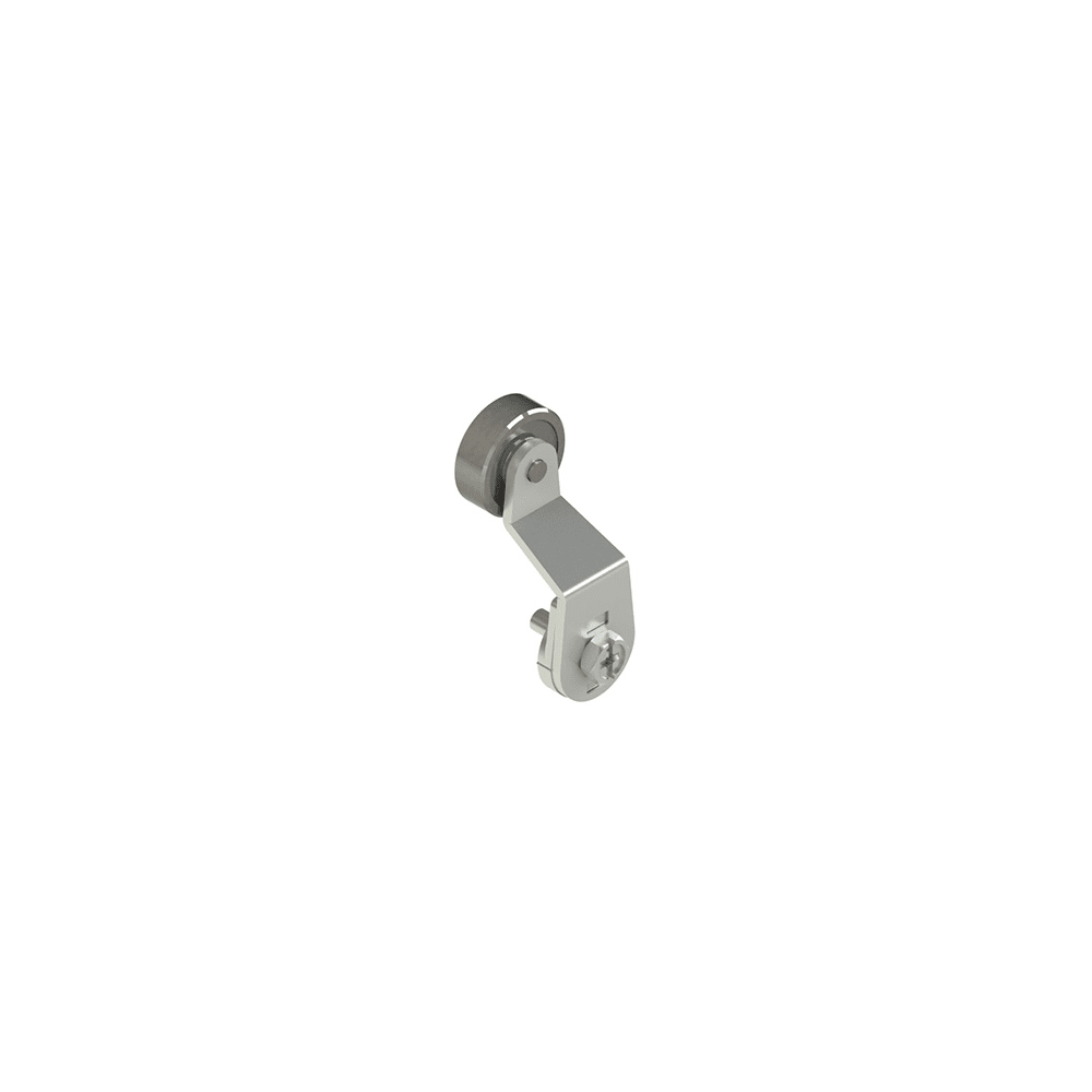 PIZZATO ELETTRICA - Leva con rotella centrale in metallo diametro 20 mm