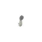 PIZZATO ELETTRICA - Leva diritta con rotella in metallo diametro 20 mm