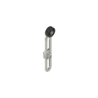 PIZZATO ELETTRICA - Leva regolabile dentellata con rotella in tecnopolimero diametro 20 mm