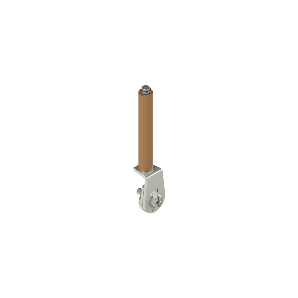 PIZZATO ELETTRICA - Leva con rullo in porcellana diametro 9 mm