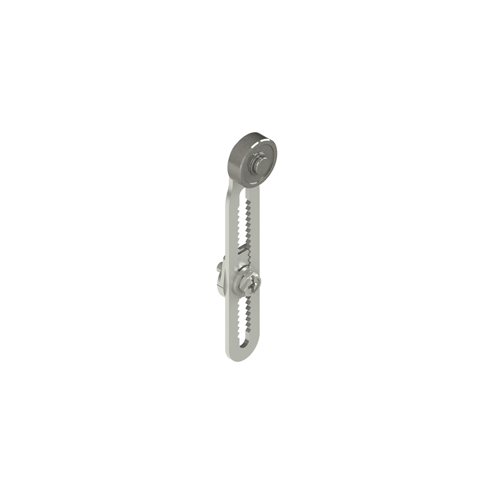 PIZZATO ELETTRICA - Leva regolabile dentellata con rotella in metallo diametro 20 mm