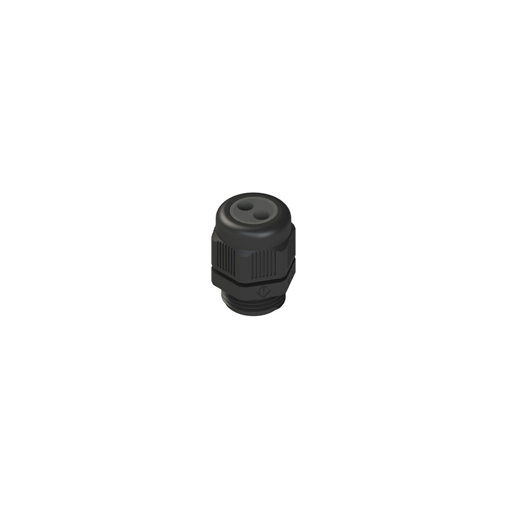 PIZZATO ELETTRICA - Pressacavo M20 per 2 cavi ?3 ? ?5 mm