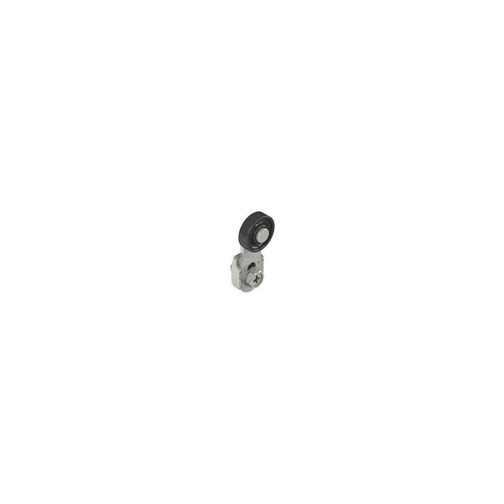 PIZZATO ELETTRICA - Leva girevole in metallo diritta regolabile con rotella in tecnopolimero ? 18 mm