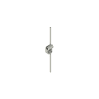PIZZATO ELETTRICA - Leva girevole in metallo con asta inox diametro 3x125 mm regolabile