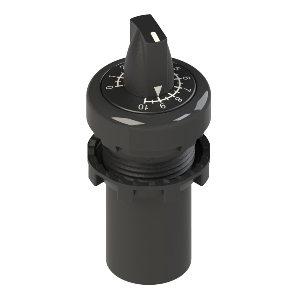 PIZZATO ELETTRICA - Potenziometro serie E6 E6 4DM04K7-D111