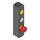 PIZZATO ELETTRICA - Pulsantiera di comando serie BN BN AC3ZA68