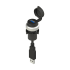 PIZZATO ELETTRICA - Presa USB 3.0 serie EROUND