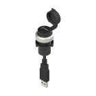PIZZATO ELETTRICA - Presa USB 2.0 serie EROUND
