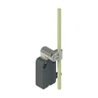 PIZZATO ELETTRICA - Interruttore precablato modulare a leva girevole in metallo con asta in fibra di vetro diam.6x200 regolabile