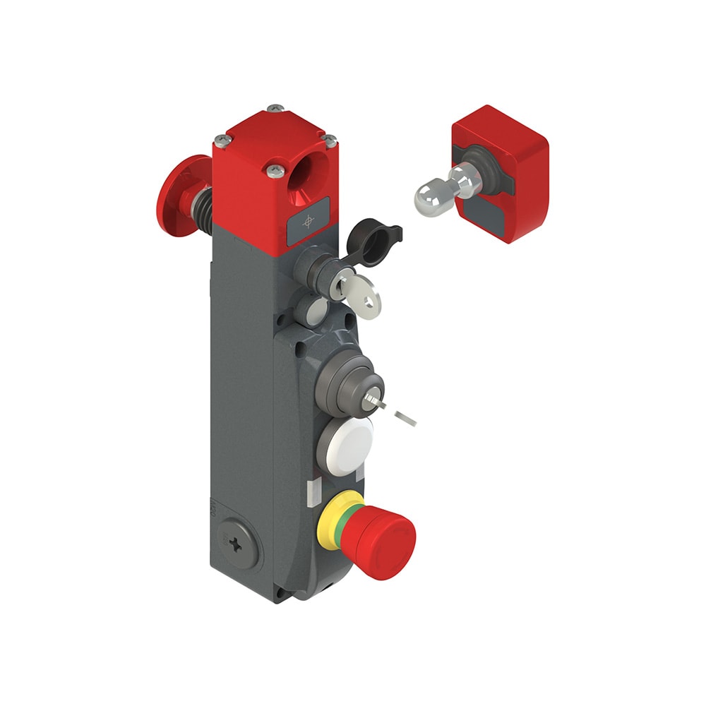 PIZZATO ELETTRICA - Interruttore di sicurezza con blocco serie NG con dispositivi di comando integrati, completo di azionatore