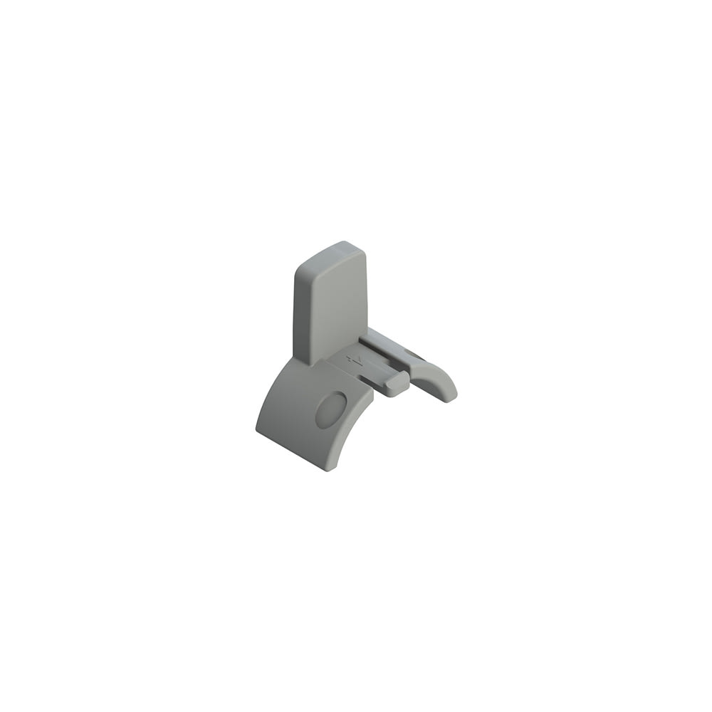 PIZZATO ELETTRICA - Azionatore chiuso grigio per base a 4 posti