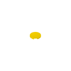 PIZZATO ELETTRICA - Lente per pulsante rasato colore giallo, senza marcatura