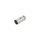 PIZZATO ELETTRICA - Connettore metallico femmina M23 12 poli dritto senza cavo, connessione a saldare