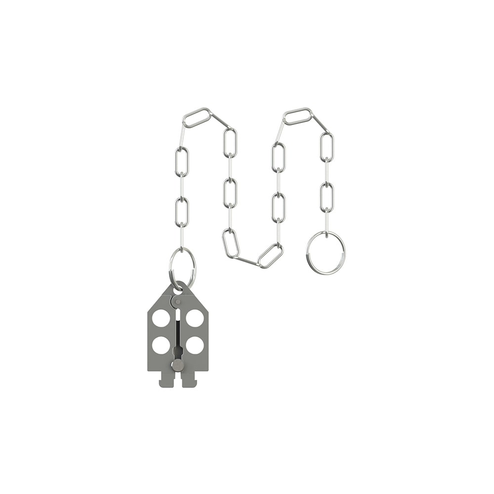 PIZZATO ELETTRICA - Dispostivo Key-Lock per serie FD-FL-FC-FS completo di catenella