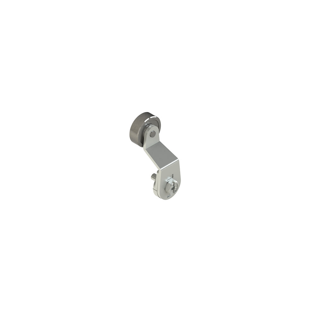 PIZZATO ELETTRICA - Leva con rotella centrale in metallo diametro 20 mm