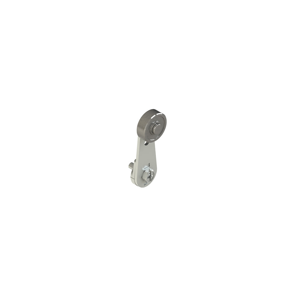 PIZZATO ELETTRICA - Leva diritta con rotella in metallo diametro 20 mm