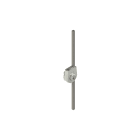 PIZZATO ELETTRICA - Leva con asta quadra regolabile in acciaio inox 3x3x125 mm