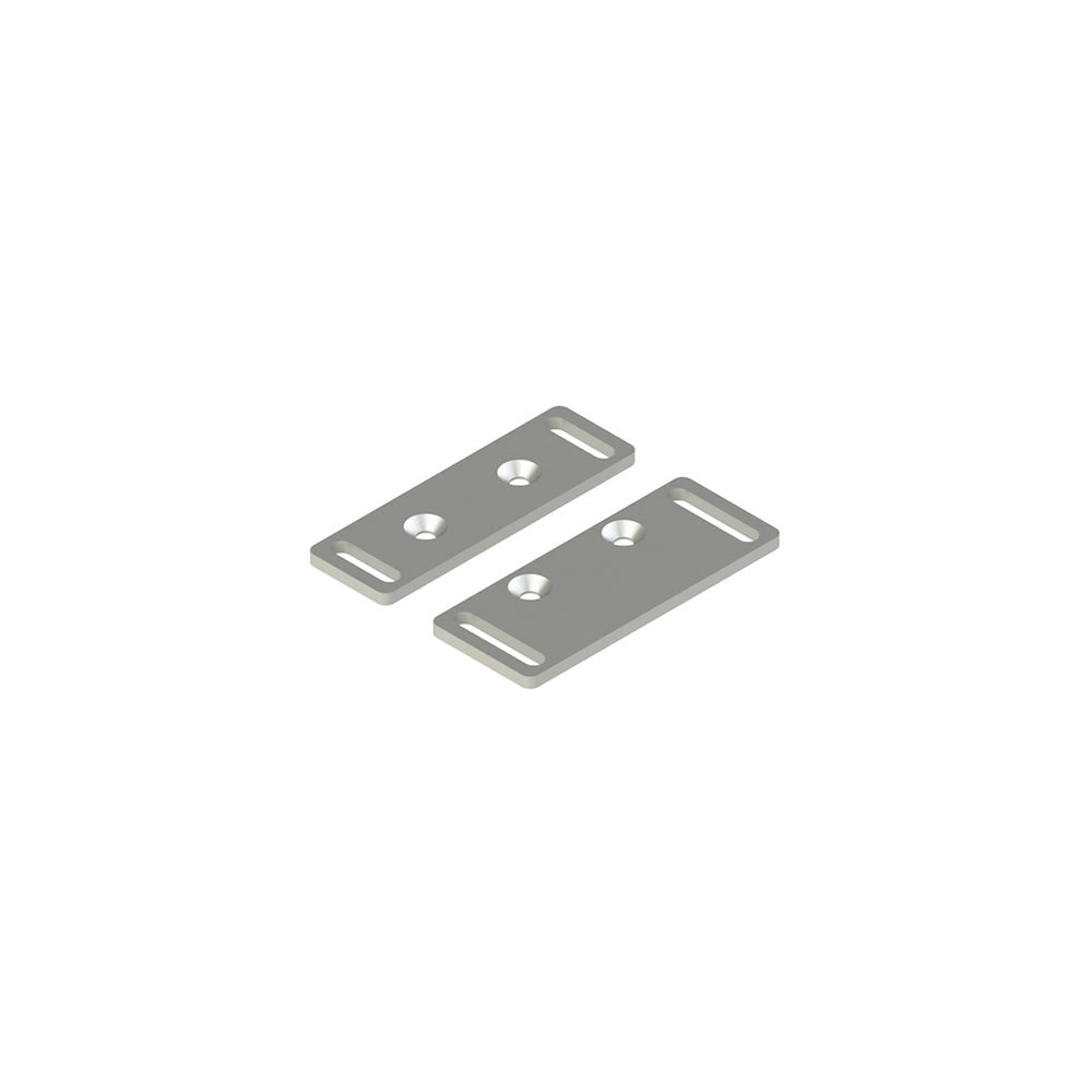 PIZZATO ELETTRICA - Coppia di supporti piani completi di viti di fissaggio serie HP