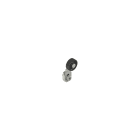PIZZATO ELETTRICA - Leva girevole in metallo sagomata regolabile con rotella in tecnopolimero ? 20 mm