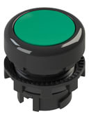 PIZZATO ELETTRICA - Pulsante luminoso rasato verde E2 2PL2R4210