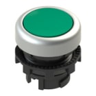 PIZZATO ELETTRICA - Pulsante ad impulso rasato verde E2 2PU2R4290