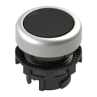 PIZZATO ELETTRICA - Pulsante ad impulso rasato nero E2 3PU2R1290-T6