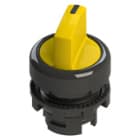PIZZATO ELETTRICA - Selettore luminoso a leva corta a due posizioni giallo con marcatura E2 2SL12AVD51AB