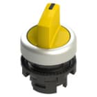 PIZZATO ELETTRICA - Selettore luminoso a leva corta a due posizioni giallo con marcatura E2 2SL12AVD59AB