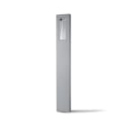 PLATEK - SLIM 800 (8,8W-4K) 1 FINESTRA -GRIGIO