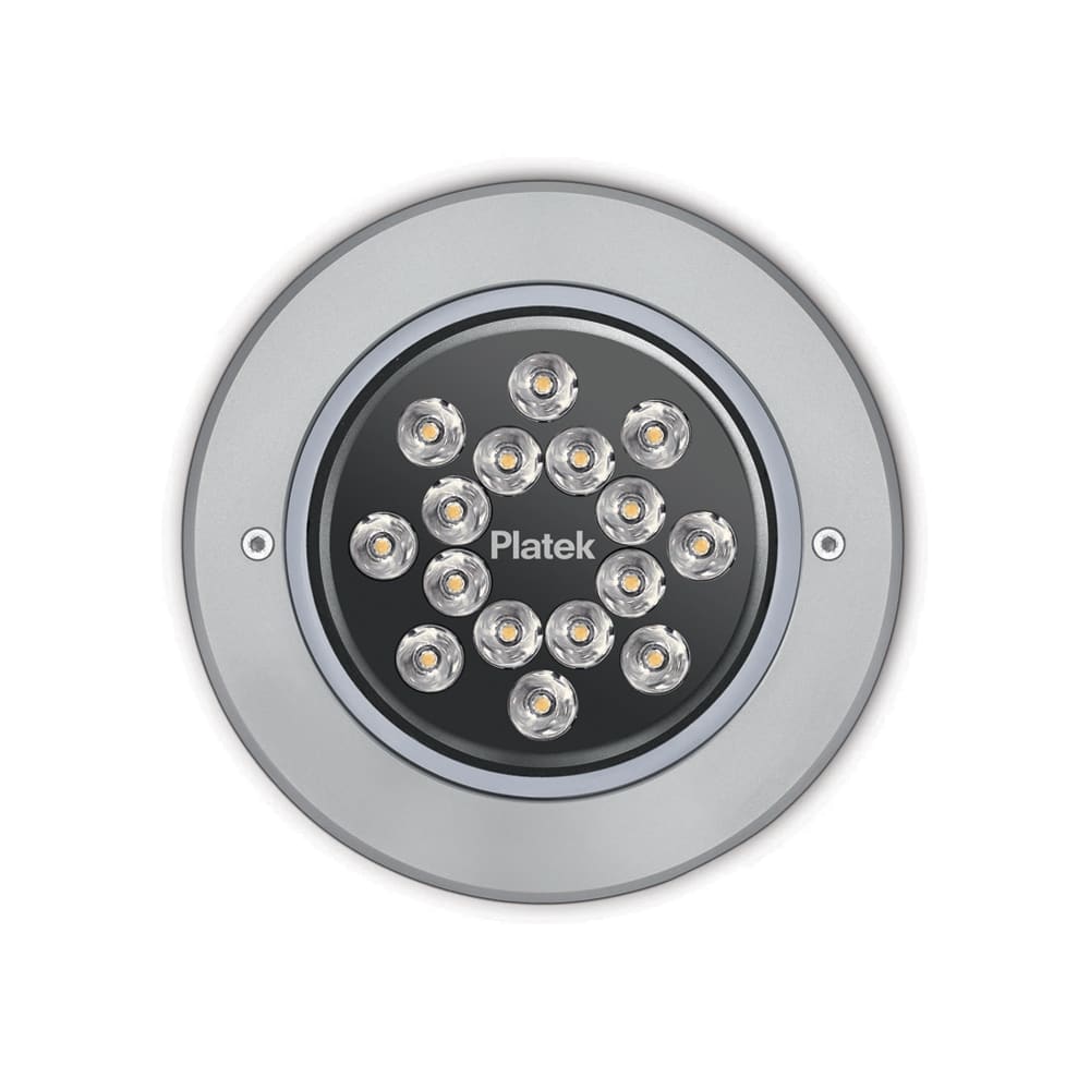 PLATEK - MEDIO ANELLO INOX 16W-RGBW WIDE- 350MA