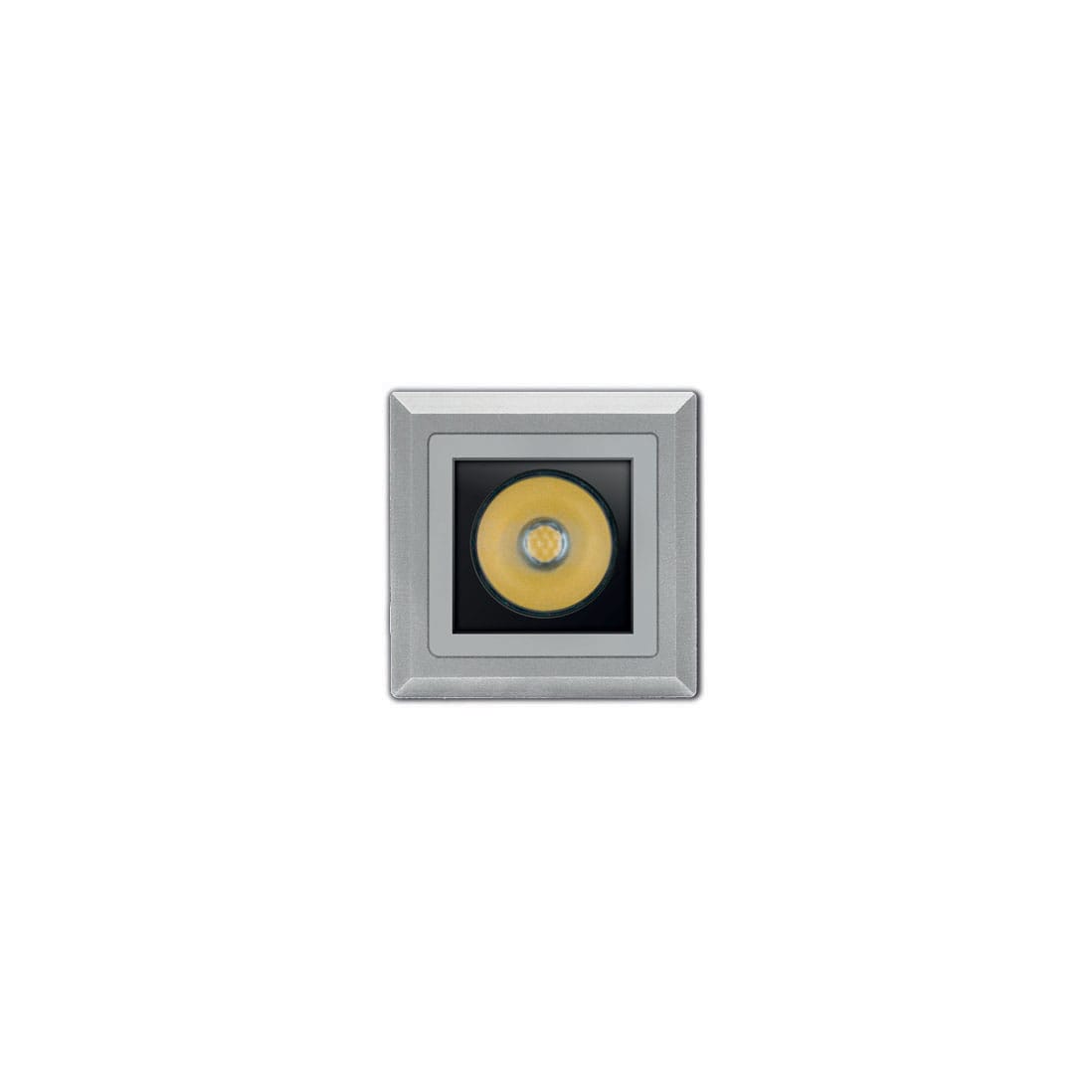 PLATEK - NANO FULL INOX SQUARE 2W-3K SPOT- 700MA