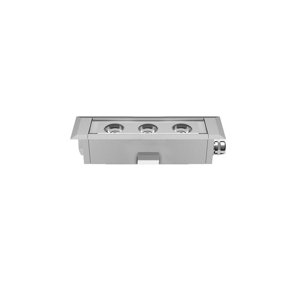 PLATEK - M.CORN. 100 INCASSO 3,5W-3K M-24V-GRIGIO